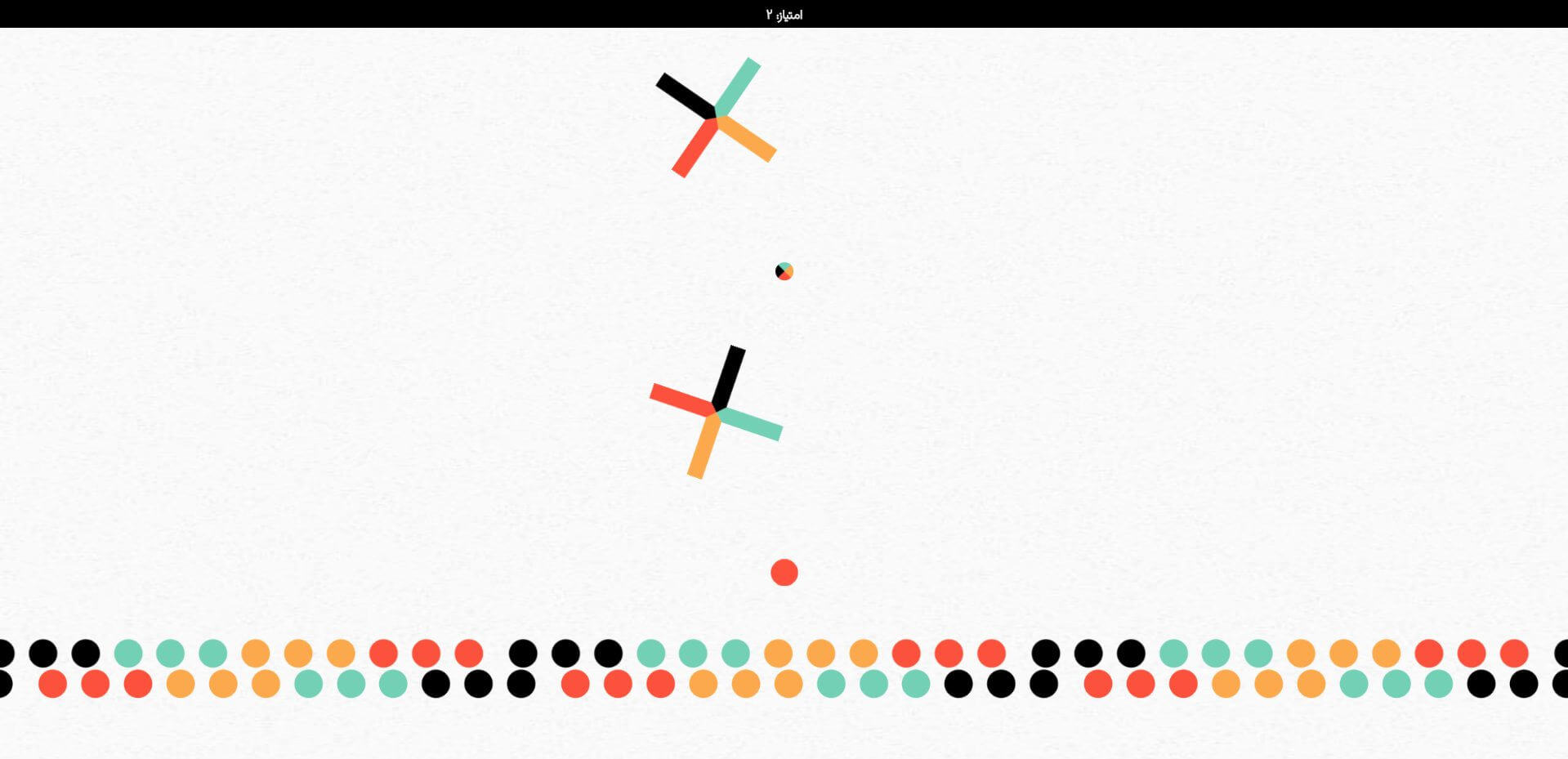 راهنمای بازی آنلاین توپ رنگی